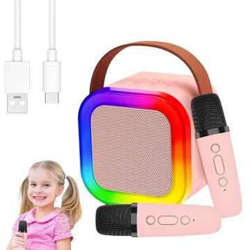 НАБОР ДЛЯ КАРАОКЕ С МИКРОФОНОМ И ДИНАМИКОМ BLUETOOTH