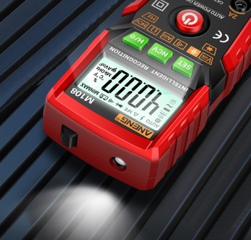 АВТОМАТИЧЕСКИЙ МУЛЬТИМЕТР ANENG M108PRO+CASE+ МЕТР