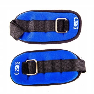 CIĘŻARY OBCIĄŻNIKI DO ĆWICZEŃ FITNESS 0,5KG 2x0,25