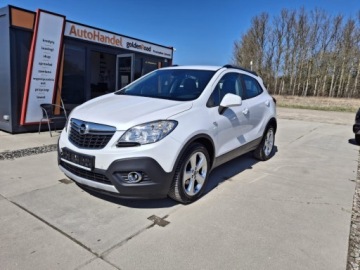 Opel Mokka I 2012 Opel Mokka 1,4 turbo 140 KM grz.fot. i kierownica klima alu biala perla op