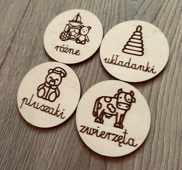 ЭТИКЕТКИ ДЛЯ ИГРУШЕЧНЫХ КОРОБОК ДЕРЕВЯННЫЕ ЭТИКЕТКИ ДЛЯ УПАКОВКИ ИГРУШЕК