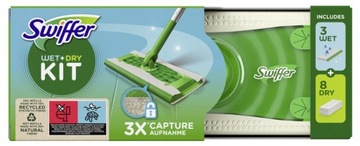 SWIFFER DRY+WET KIT ZESTAW MOP