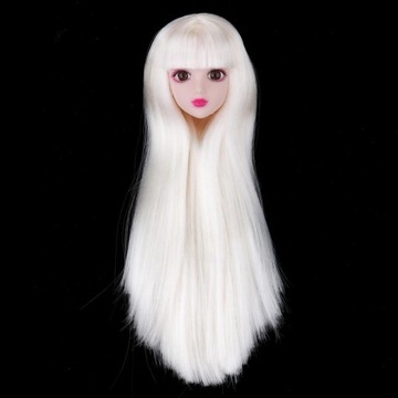 1/6 скульптура женской головы для макияжа из 3 штук для BJD, для