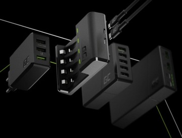 USB-зарядное устройство GreenCell для никель-металлогидридных аккумуляторов AA AAA R6 R03, универсальное