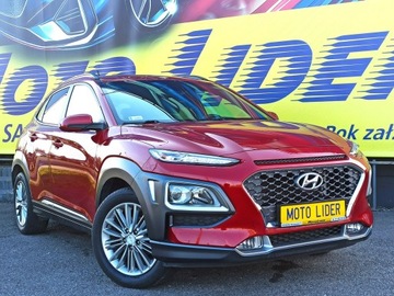Hyundai Kona I Crossover 1.0 T-GDI 120KM 2019 Hyundai Kona 2020/2019, salon, I wł. serwis