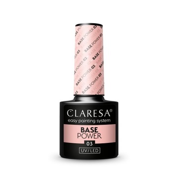 Claresa Baza hybrydowa samopoziomująca do paznokci Baza Power 03 5 g