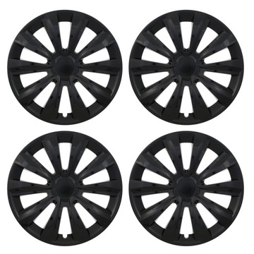 Универсальные колпаки Jestic Delta Black 15 дюймов