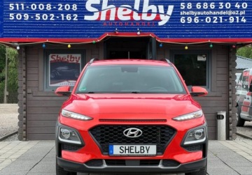 Hyundai Kona I Crossover 1.0 T-GDI 120KM 2018 Hyundai Kona 1.0T-GDI 120KM Navi Kamera Klima Led Radar Stan Bdb OPLACONY, zdjęcie 2
