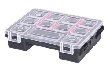 ORGANIZER PLASTIKOWY 180x135x45 11 KOMÓR PATROL TANDEM B200