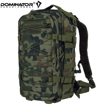 РЮКЗАК ВОЕННЫЙ ТАКТИЧЕСКИЙ ДОМИНАТОР EDC MOLLE MORO PL WOODLAND wz.93 30л