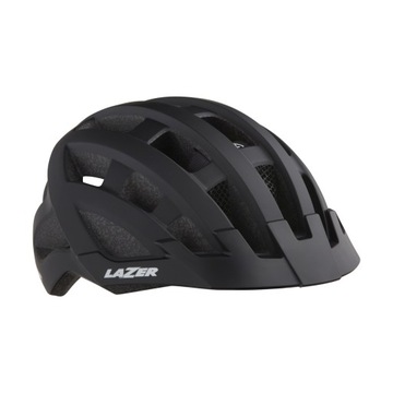 KASK ROWEROWY LAZER COMP DLX CZARNY 54-61CM +LED