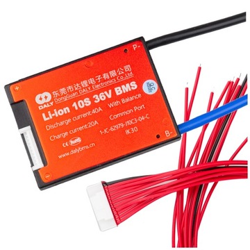 DALY Balanser Moduł BMS 10S 40A 140A 36-42V Li-ion IP67 PCM COMMON PORT