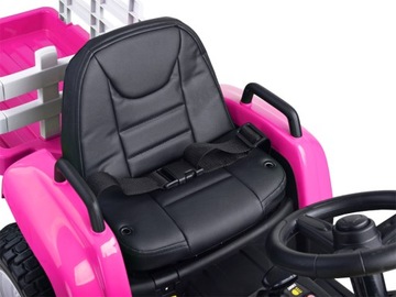 Трактор на аккумуляторе с прицепом + пульт дистанционного управления PA0242