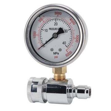 МАНОМЕТР 3/8 ДЛЯ АВТОМОЙКИ 6000psi