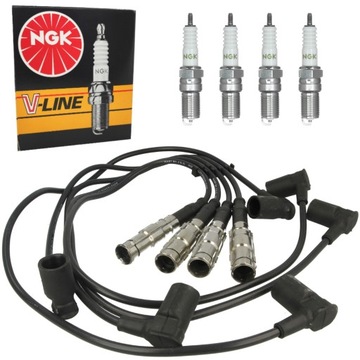 KABEL PŘÍVODY ZAPALOVACÍ + SVÍČKY MERCEDES