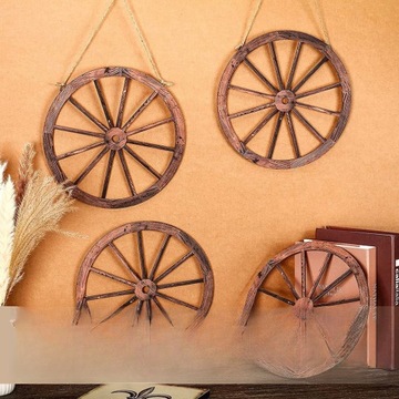 3 шт. ДЕРЕВЯННЫЕ КОЛЕСА ПОДВЕСНЫЕ ДЕРЕВЯННЫЕ КОЛЕСА