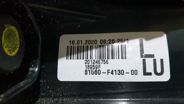 SVĚTLO LEVÝ ZADNÍ LED TOYOTA C-HR FACELIFT 81560-F4130-00