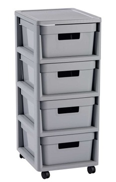 Regał z 4 koszami 11l Infinity Curver