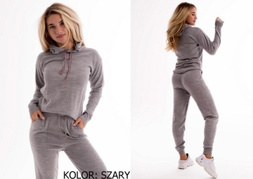 KOMPLET DRES Bluza Z Kapturem Spodnie Dużo Kolorów