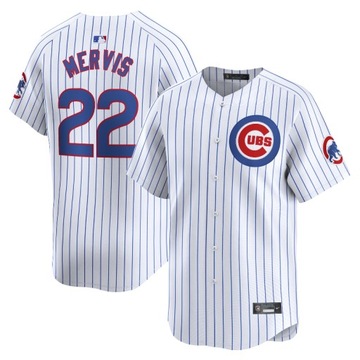 Biała koszulka zawodnika Matt Mervis Chicago Cubs Home Limited, 3XL
