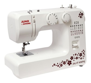 ШВЕЙНАЯ МАШИНА JANOME JUNO E1015 + ОБОРУДОВАНИЕ