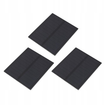 3xPRZENOŚNA ŁADOWARKA SOLARNA 5.5V PANEL SOLARNY