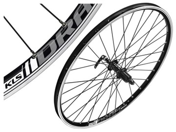 TYLNE KOŁO ROWEROWE KELLYS DRAFT R 26 CZARNE HAMULEC V-BRAKE KASETA ZACISK