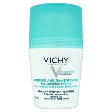 Vichy Antyperspirant Roll-On 48H Dezodorant Kulka Zielona 50 ml