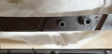 Декоративная планка из деревянных досок MERCEDES S W221