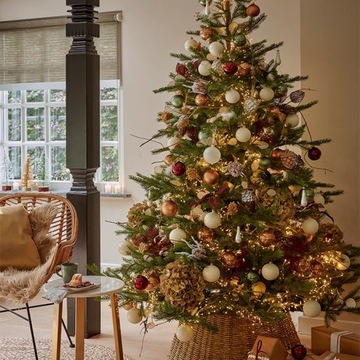 Искусственная елка, засыпанная снегом, как настоящая ель, 180 см.