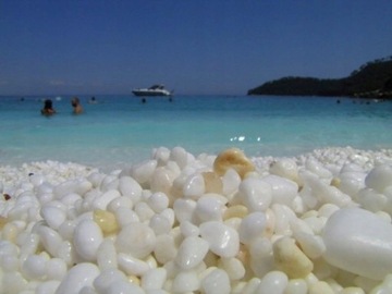 THASSOS БЕЛАЯ ГАЛЬКА 8-13см ГЛОССАРИЙ КАМЕНЬ 5кг для сада