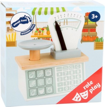 ДЕРЕВЯННЫЕ ВЕСЫ С ПОДВИЖНЫМ ИНДИКАТОРОМ ПАСТЕЛЬНОЕ РАЗВЛЕЧЕНИЕ В МАГАЗИНЕ