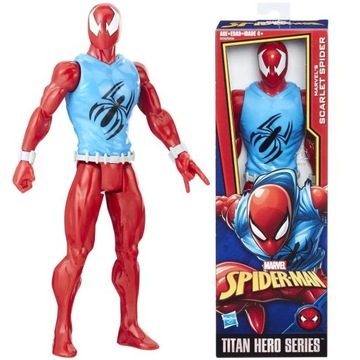 HASBRO SCARLET SPIDER SPIDERMAN RUCH. FIGURKA 30cm