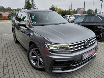 Volkswagen Tiguan II SUV 2.0 TDI 150KM 2018 Volkswagen Tiguan R-Line Kamera El.Klapa Kamera Navi Sensor Elektryka PDC, zdjęcie 2