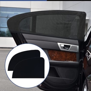 2 шт. ЗАДНЕЕ ОКНО АВТОМОБИЛЯ СОЛНЦЕЗАЩИТНЫЙ КОЗЫРЕК ПРОТИВОМОСКИТНАЯ СЕТКА