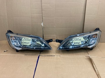 DUCATO Boxer Jumper Lift 14- REFLEKTORY Prawy Lewy LAMPY Przednie LED Jasne