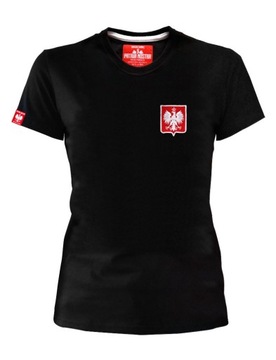 DAMSKA Koszulka POLSKA orzeł MISTRZOSTWA ŚWIATA PL