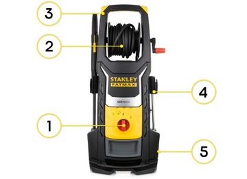 МОЙКА ДАВЛЕНИЯ STANLEY 250 БАР ПРОФЕССИОНАЛЬНЫЙ ЛАТУННЫЙ НАСОС + 5 Л ЖИДКОСТИ