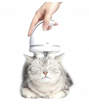 МАССАЖЕР ГОЛОВЫ ДЛЯ КОШКИ, ЭЛЕКТРИЧЕСКИЙ, USB-ИГРУШКА ДЛЯ КОШКИ