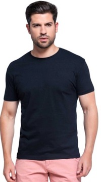 Wygodna koszulka T-shirt Męski 100% bawełna Certyfikat dużo kolorów S
