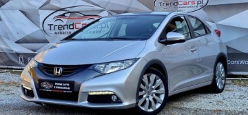 Honda Civic IX Hatchback 5d 1.4 i-VTEC 100KM 2013 Honda Civic Kamera bezwypadkowa serwisowana Gwarancja 1.3 Benzyna 100KM, zdjęcie 10