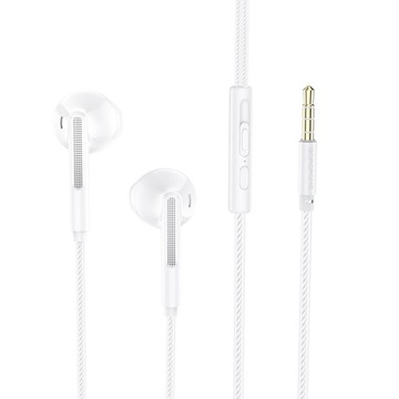 BM63 Słuchawki audio Jack 3.5mm z mikrofonem 32Ohm
