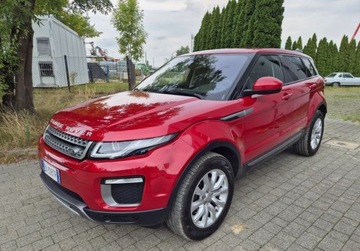 Land Rover Range Rover Evoque I SUV 5d Facelifting 2.0D TD4 180KM 2016 Land Rover Range Rover Evoque 2.0D 180km Skora NAVI automat Nowy Rozrzad 4, zdjęcie 1