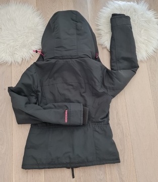 Abercrombie S kurtka parka szara