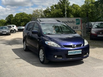 Mazda 5 I 1.8 MZR 115KM 2007 Mazda 5 Raty Klimatronic Szyberdach 7 osobowy 1.8 BENZ Zarej w PL 1.8 115KM, zdjęcie 19