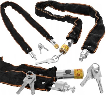 ZAMEK ROWEROWY BLKOKADA ROWEROWA MOTOR SKUTER 80cm