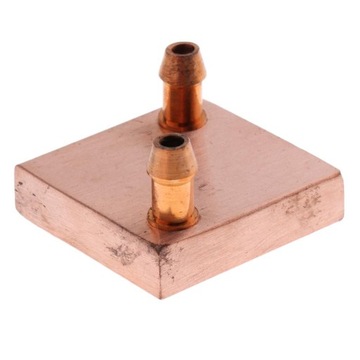 Copper Water Cooling Block for CPU Graphics Radiator Heatsink 40x40mm