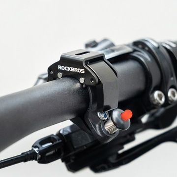 МЕХАНИЧЕСКИЙ ВЕЛОСИПЕДНЫЙ ЗВОНОК ДЛЯ РУЛЯ ВЕЛОСИПЕДА, ГРОМКИЙ, АЛЮМИНИЕВЫЙ ROCKBROS