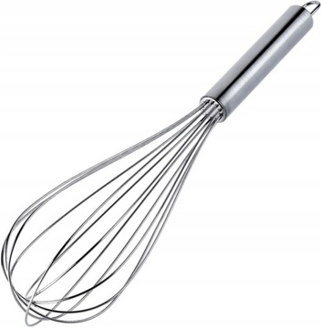 TRZEPACZKA UBIJACZKA DO JAJEK PIANY UBIJAK RÓZGA KUCHENNA 25CM KO-09478