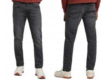 LEE LUKE rurki spodnie jeans slim tapered ZIP W34 L32